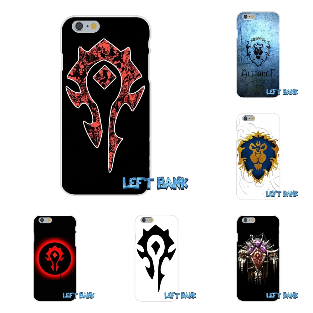 Горячие World Of Warcraft WOW логотип Тонкий силиконовый чехол для iPhone X 4 4S 5 5S 5C SE 6 S 7 8 плюс |
