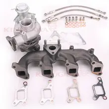 Kinugawa Turbocharger Kit for Mitsubishi 4M40T 2.8L Delica Pajero Triton w/ Monster TD04L-15T Turbo Kinugawa Turbocharger Kit for Mitsubishi 4M40T 2.8L Delica Pajero Triton w/ Monster TD04L-15T Turbo