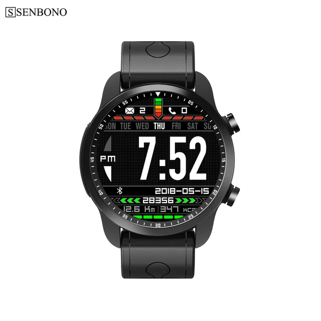 lærer tragt apt SENBONO KC06 smart watch 4G RAM 1GB ROM 16GB Android 6.0 1.3 inch 360*360  IPS LCD Bluetooth smartwatch support GPS Waterproof - AliExpress Consumer  Electronics