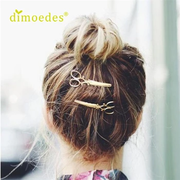 Hot Gold Silver Hair Clip Hair Accessories Headpiece korean cute hair clip Drop Shipping Special Design LS60