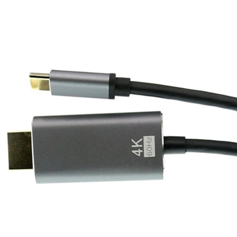 1 8 м Длина Usb 3 C type штекер 4K 60Hz Hdmi 2 0 Hd кабель переходник для телевизора Macbook Phone Tablet