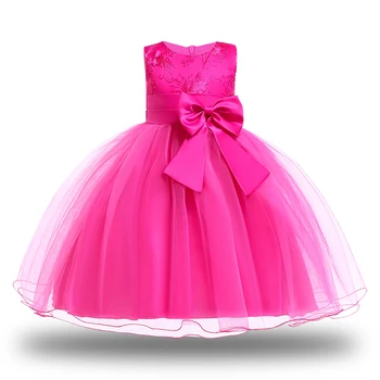 

Girls Dress 2019 New baby girl dress kids clothes 2-10 yrs Birthday Dresses Flower girl Party Costume children girls Clothing