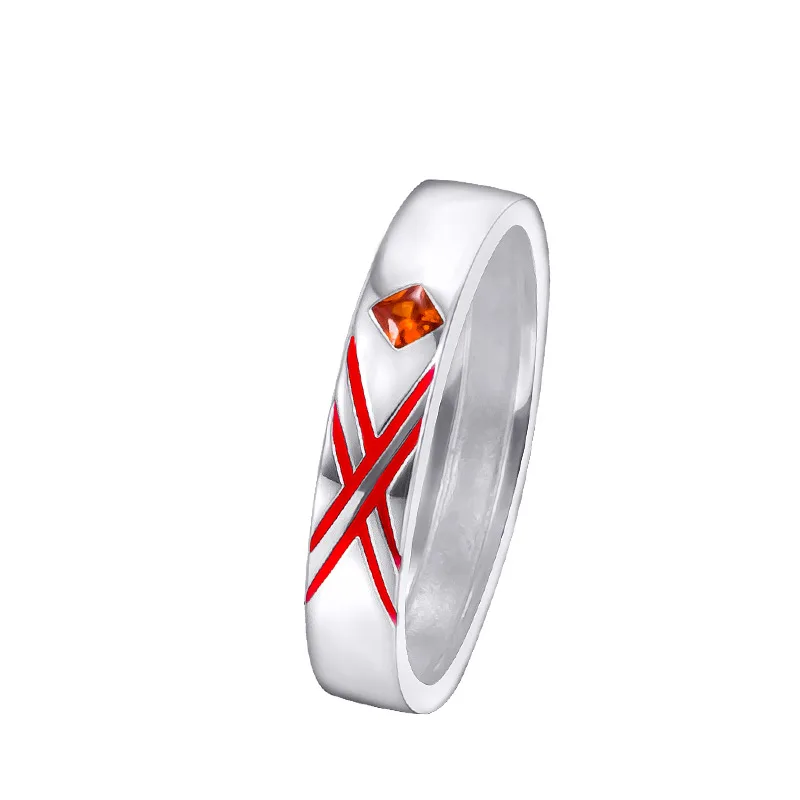 DARLING in the FRANXX Ring Couple Rings Cosplay Props Daily Anime Size 7  10 (5)