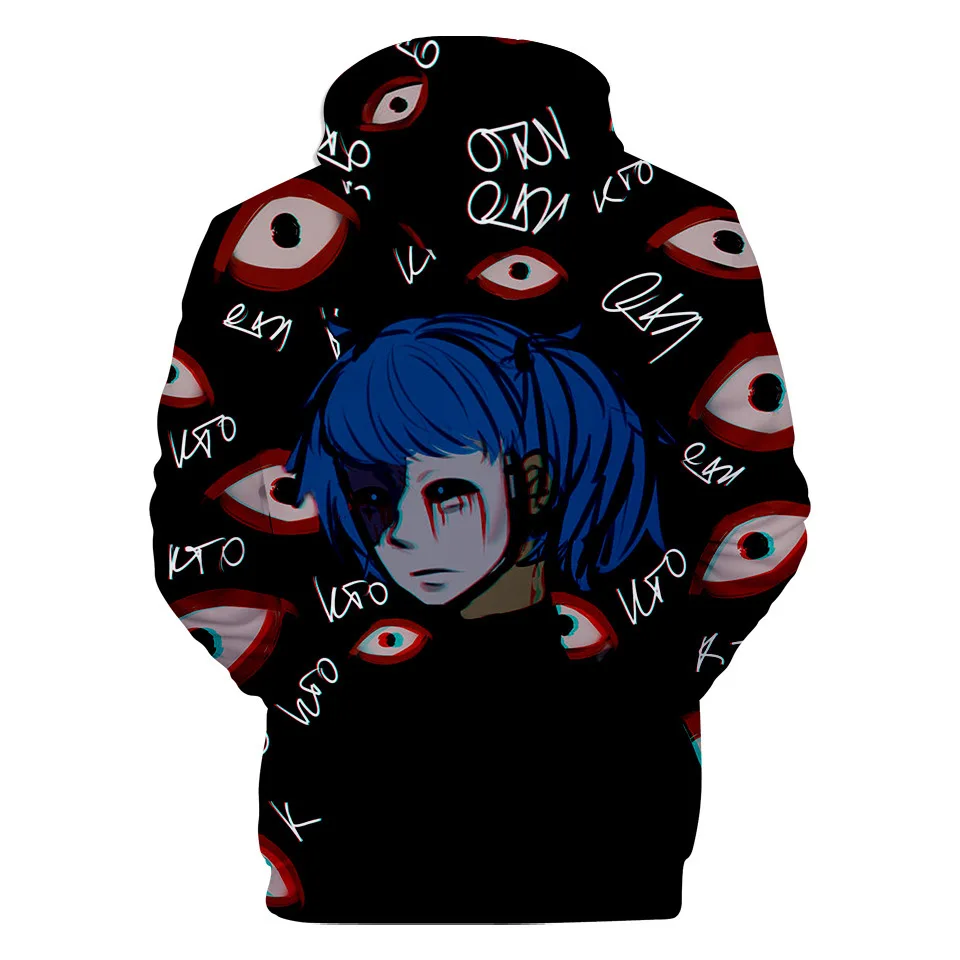 Women Men Sally Face Hoodie Cosplay Sally Face Hoodies 3D Cool Tops  Hooded Sweatshirt Pullover Coats For Boys Girls