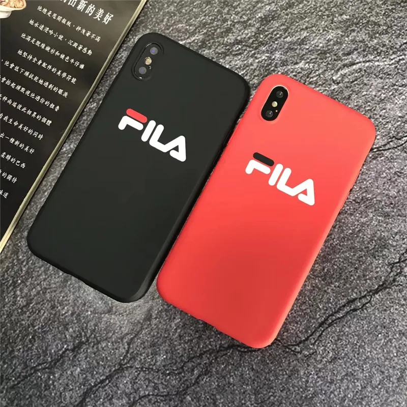

Fashion Italy sport brand soft matte silicone cover case for iphone 6 6S 7 plus 8 8plus X XS XR MAX luminous phone protect shell