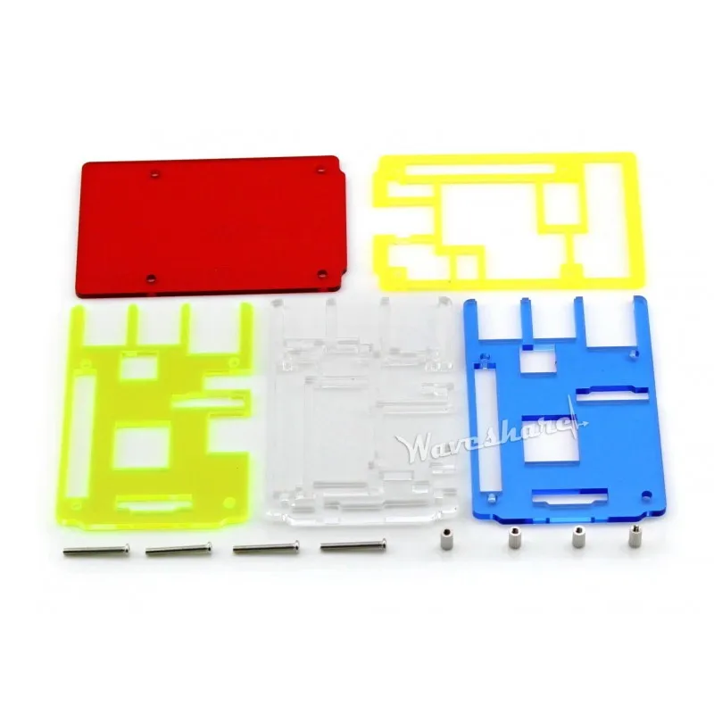 

Waveshare Rainbow Case A for Raspberry Pi 2/3 Model B 5 colors transparent