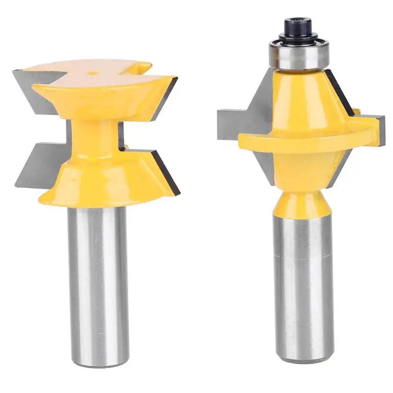 

120 Degree Tenon Woodwork Milling Cutter Carbide Router Carving Knife For Woodwork Cutter Power Tools,100*90*40mm