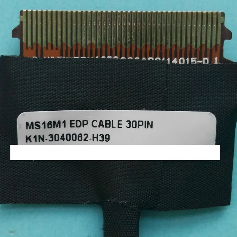 Новый оригинальный кабель ЖКД для MS16M1 EDP 30 PIN K1N 3040062 H39 LCD LVDS кабель|lcd cable|lcd lvds cablefor