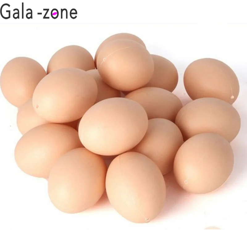 

Gala-zone 5PCS Simulation Fake Plastic Artificial Egg DIY Craft for Easter Decor Gift Eggs for Kids Painting Egg Educational Toy