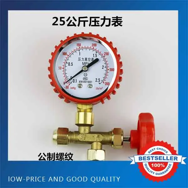

Pressure Gauge For Air Conditioner And Refrigerator 25kg Pressure Gauge