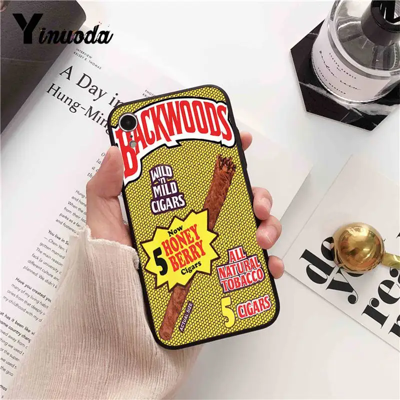 Yinuoda Backwoods honey Berry сигары чехол для телефона чехол для iPhone 8 7 6 6S 6Plus X XS MAX 5 5S SE XR 10 чехол s 11 pro max