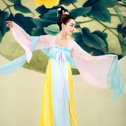 Xiu нианг Для женщин костюм «Танг» дворец династии горничная костюм принцессы в стиле ханьфу, Высокая Талия Ruqun костюм для классических