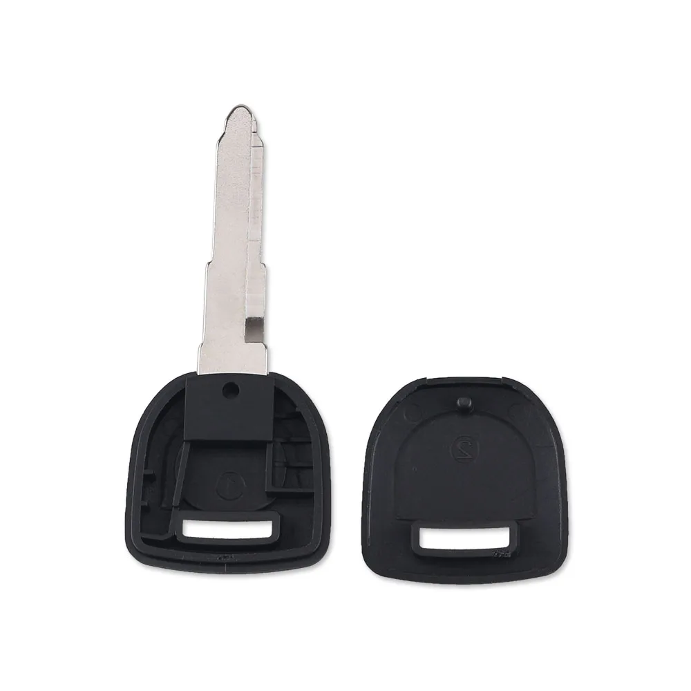 KEYYOU для Mazda транспондер ключ корпус без выреза пустой Правый Клинок чехол Замена Fob без чипа для Mazda 2 3 5 6 MX5 RX8