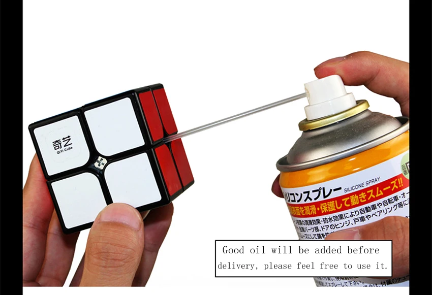 Qiyi QiDi S 2x2 магический куб профессиональный скоростной Головоломка Куб Обучающие игрушки-мозги подарки для детей