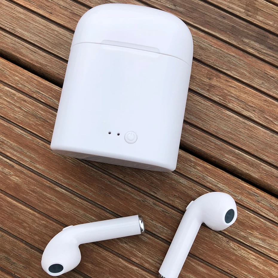 Wireless Bluetooth Headset Stereo Headphone Sport I7 I7S Tws Earbuds Headset With Charging Box Mic For All Smart Phone