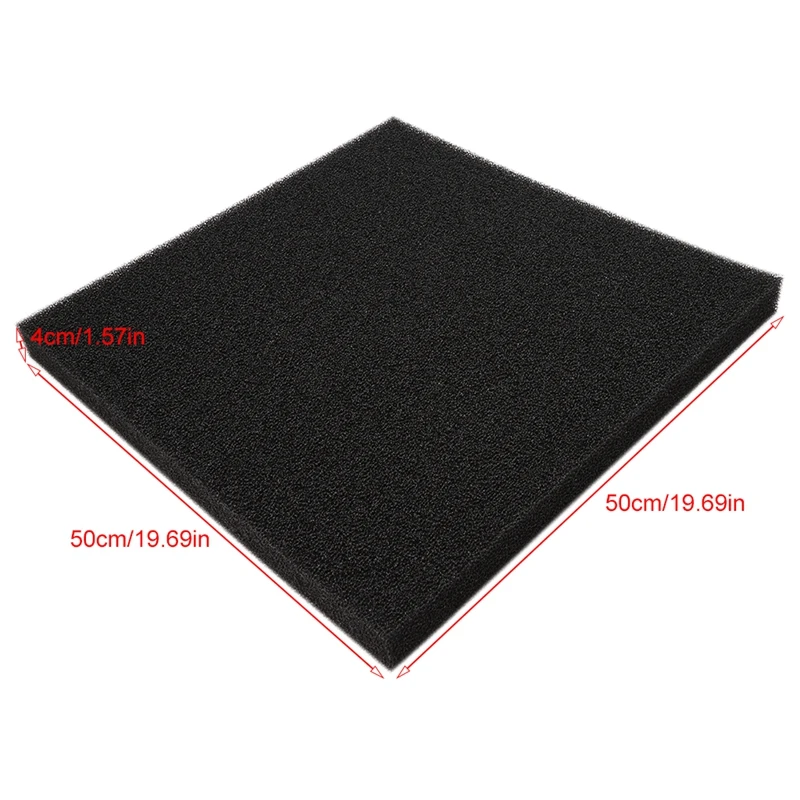 

Aquarium Activated Carbon Foam Pad Filter Aquarium Square Filtration Sponge Sheet Aquarium Fish Tank Filter Practical
