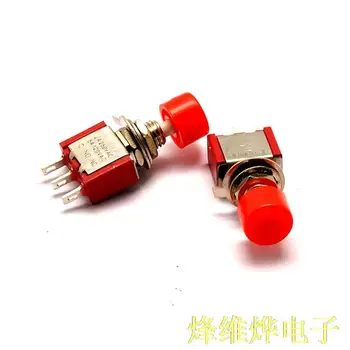 

Toggle switch reset button 3 feet jog 3P Reset DS-612 red no lock switch ( 10 )