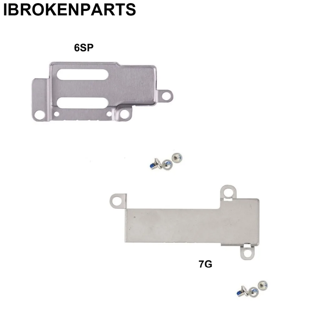 

5 Sets Front Camera Metal Bracket Holder Cover Replacement Parts For iPhone 7 6s 6 plus Iron Bracket Shield Plate With Screws