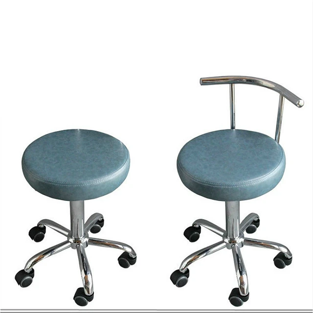 Hairdressing Swivel Chair Lifted Rotation Makeup Tattoo Manicure Chair With Backrest Slidable Washable Soft Cosmetology Stool In Barber Chairs From