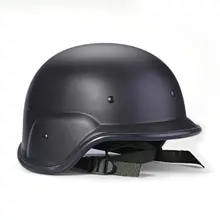 Swat шлем Черные защитные ремни Регулируемый шлем