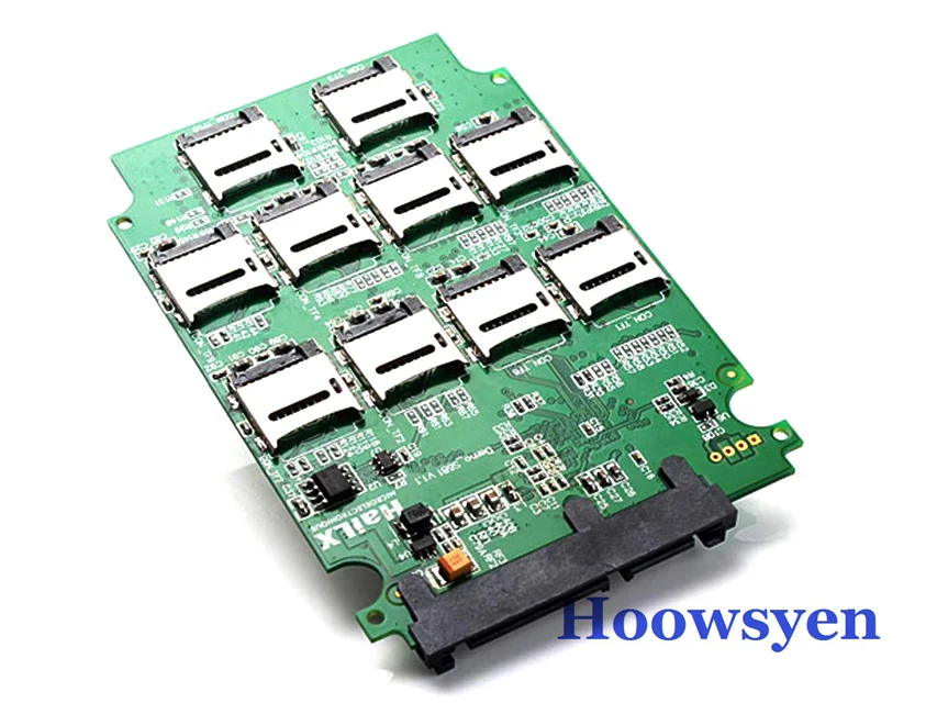 10 x Tarjeta de Memoria Micro SD TF a Adaptador SATA SSD + RAID Quad 2.5  "SATA Adaptador Convertidor Envío gratis - AliExpress