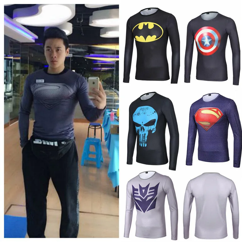 man of steel compression shirt