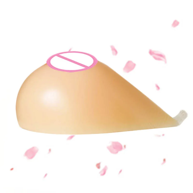 

STD Style New Design Tear Drop Shape Breast Forms with Little Concave Backside for Cross Dressing Shemale Transgender