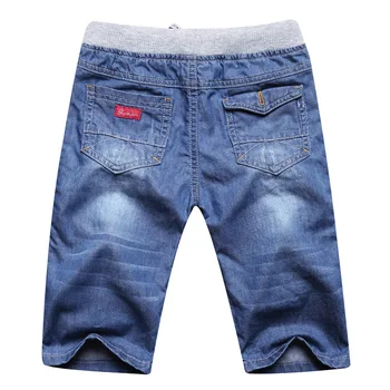New Design Boys Jeans Short Pants Casual summer Kids Trousers Cotton Teenager denim Shorts solid color Clothing BC060 2