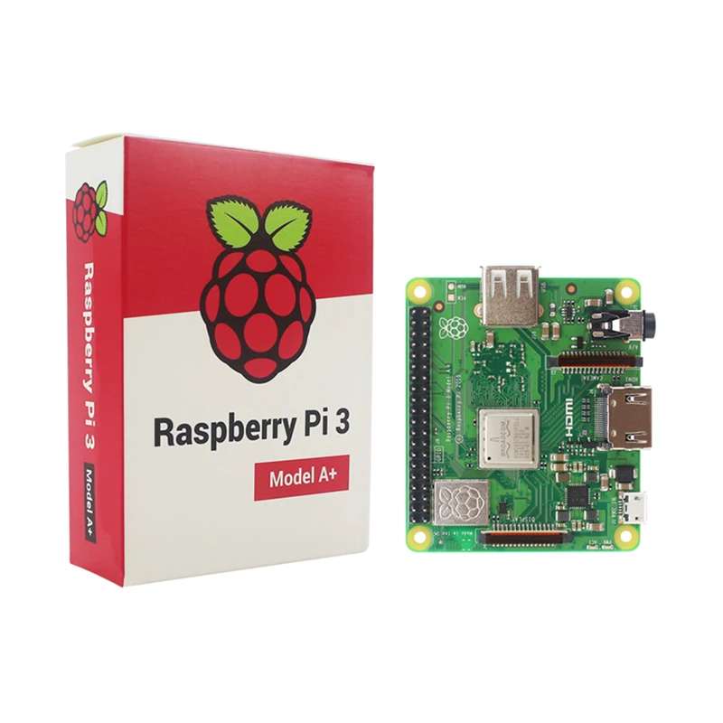 

New Original Raspberry Pi 3 Model A+ Plus Board WiFi & Bluetooth BCM2837B0 64-bit 512M LPDDR2 SDRAM