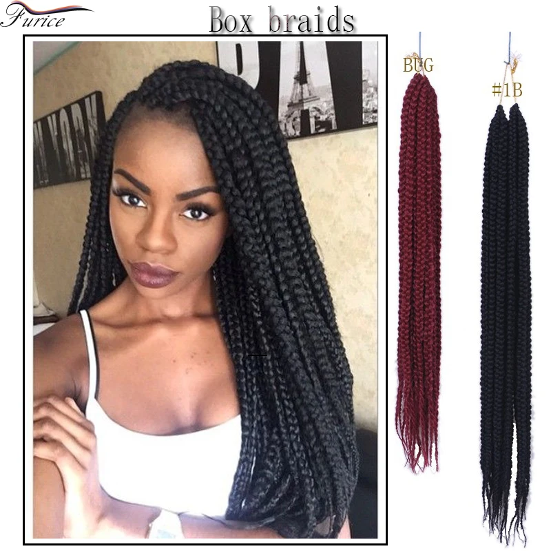 Box Braids Hairstyles Crotchet Hair Soft Afro Kinky Curly