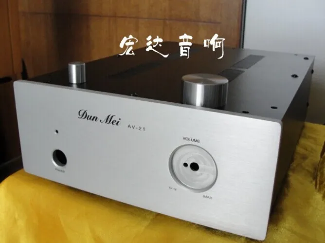 AV 21 tube amp chassis Pre amplifier chassis AMP case Enclosure headphone amp box PSU box DIY
