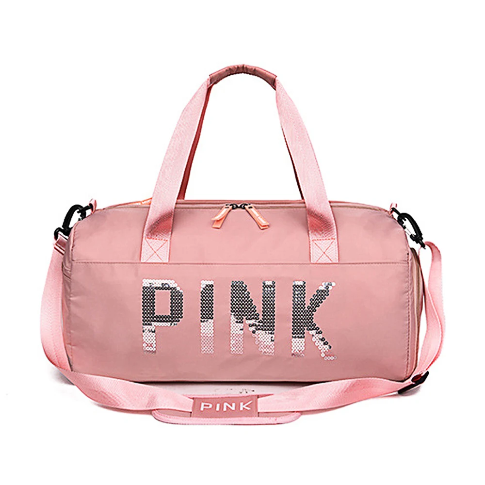 Waterproof Women Gym Bag Women Fitness Yoga Sports Bag for Shoe Storage