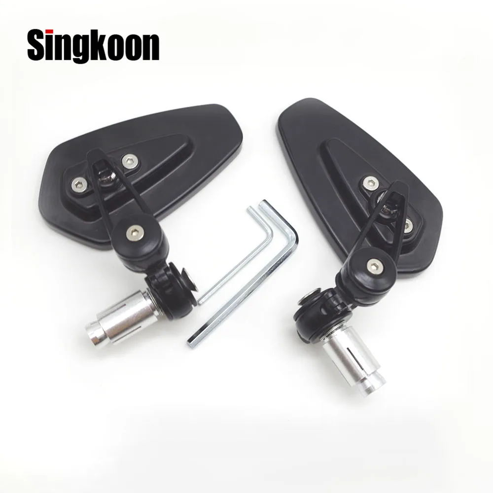 retro motorcycle bar end mirror 48