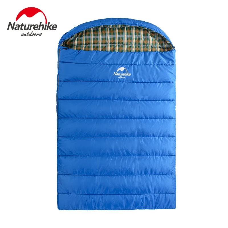 

Naturehike Big Double Sleeping Bag 2-3 Person Family Sleeping Bags Envelope Style Spring And Autumn Camping Hiking Portable