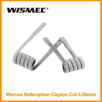 

Original Wismec Bellerophon Clapton Coil 0.28ohm for Wismec Bellerophon RTA Atomizer Tank Replacement Coil E-Cigarette