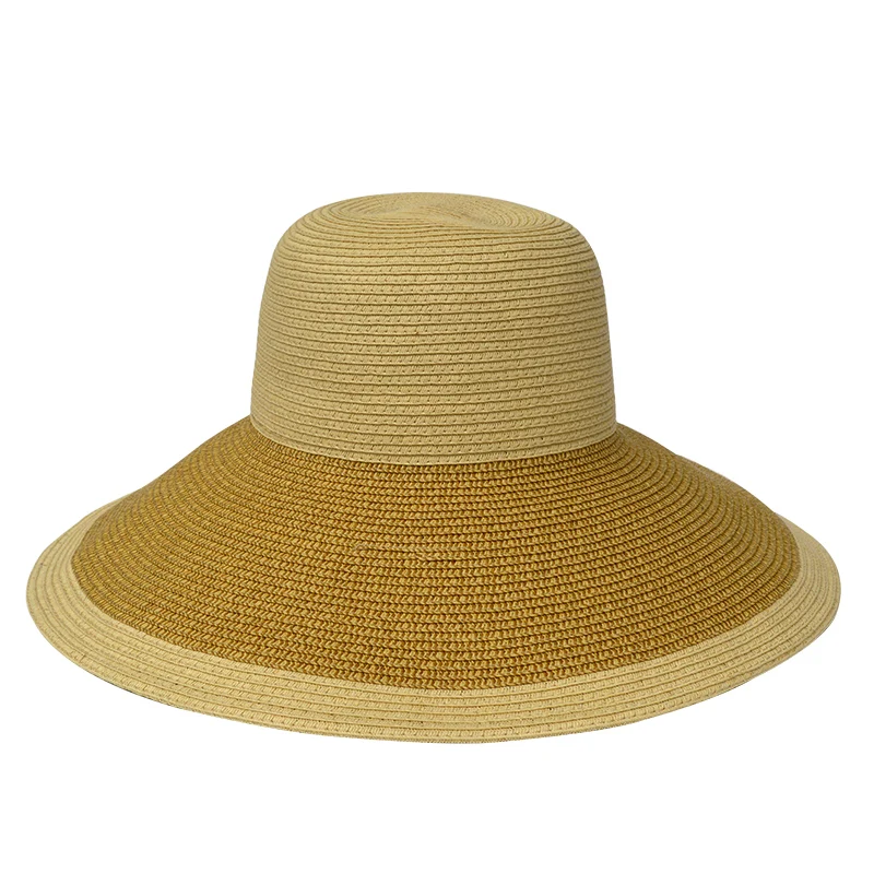 Новая мода Sun Hat взрослых моды Sunbonnet анти-ультрафиолетовая солнце Кепки широкими полями девушки туризма солнцезащитный крем Кепки путешествия Шапки b-7921 - Цвет: Хаки