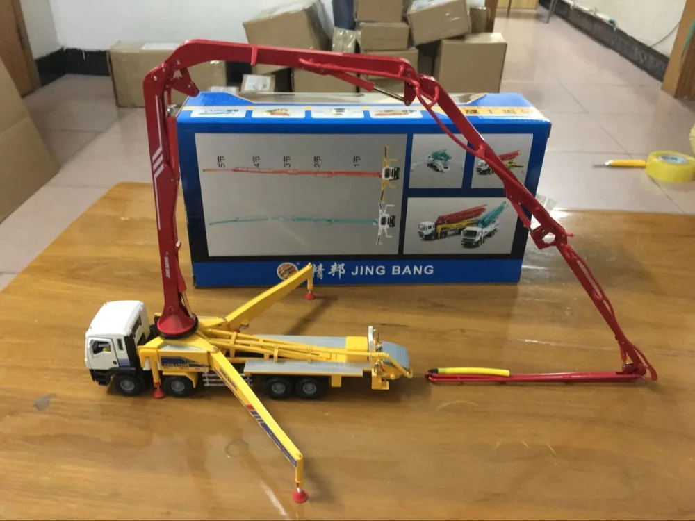 diecast concrete pump truck
