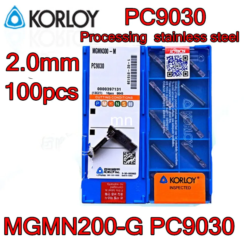 KORLOY MRMN400-M PC9030 Carbide Inserts CNC TOOL