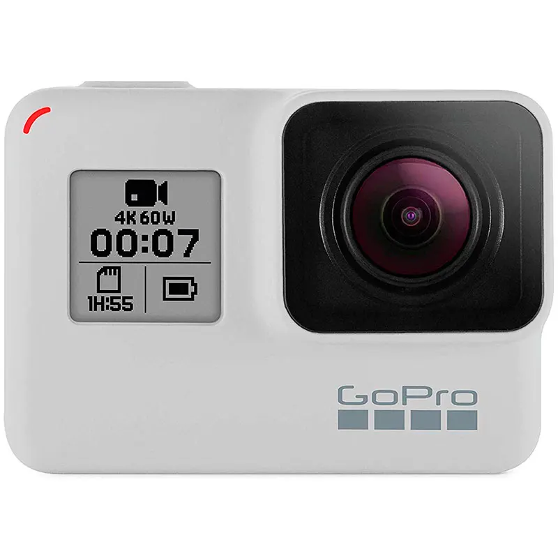 Экшн Камера GoPro HERO7 BLACK White Edition сенсорная заставка 12 МП потоковая