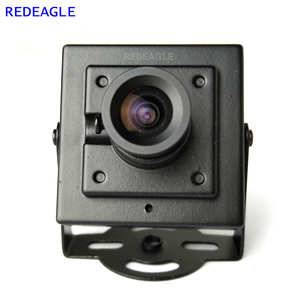  REDEAGLE 700TVL CMOS Wired Mini Box CVBS CCTV Security Camera with Metal Body 3.6MM 2.8MM 6MM Lens  - 32925779217