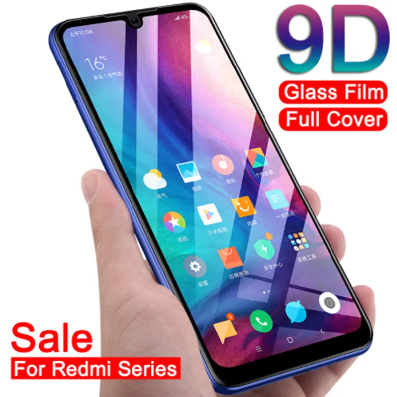 9D Защитное стекло для Xiaomi Redmi 6A 6 Pro S2 5 Plus 5A Note 7 Полное покрытие защита экрана