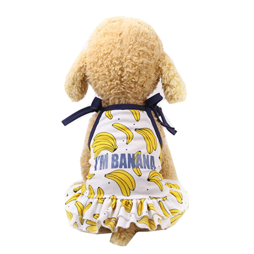 ISHOWTIENDA Pet одежды для всей семьи С рисунком щенка милое платье принцессы типа