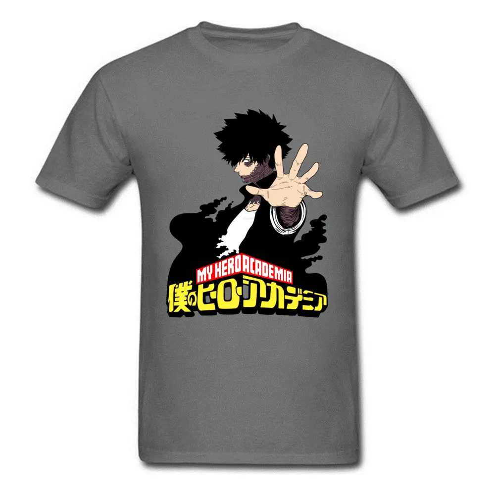 Group Tshirts Short Sleeve Slim Fit Special Men Summer/Autumn Tops & Tees Slim Fit T Shirts Crewneck 100% Cotton Fabric My Hero Academia Dabi Decay 10933 carbon