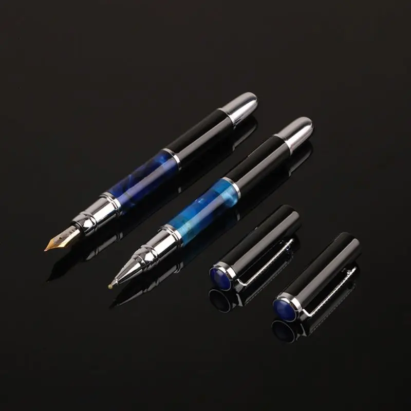 

Luxury Metal Ballpoint Fountain Pen Business Student Writing Calligraphy Office School Supplies 0.5mm Ballpoint Pen