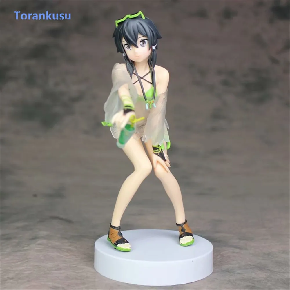 Sword Art Online Action Figure Asada Shino Swimsuit Ver. Sexy Toys For Man PVC Collectible Toy Model Figma Doll Figuras Anime PG