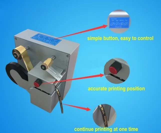 DC-PD32 ленточный бронзирующий станок, мини ленточный принтер