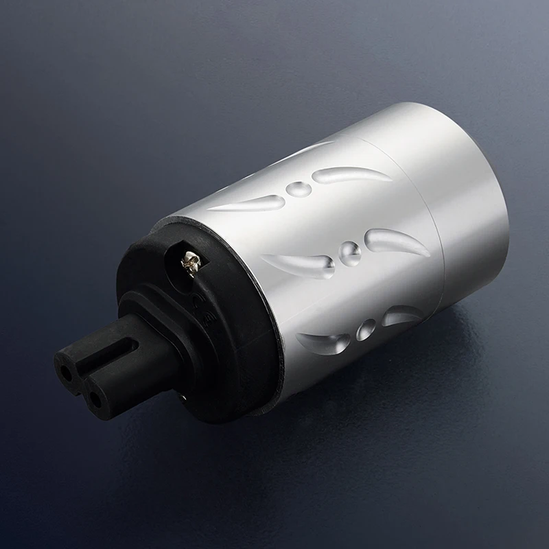 

Free shipping Viborg One pieces VF518 Pure Copper AC Power Cord Figure 8 IEC C7 Plug for audio power cable