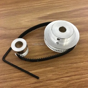 

Timing Belt Pulley GT2 60teeth 20teeth Reduction 3:1/1:3 3D printer accessories belt width 6mm Bore 8&8mm