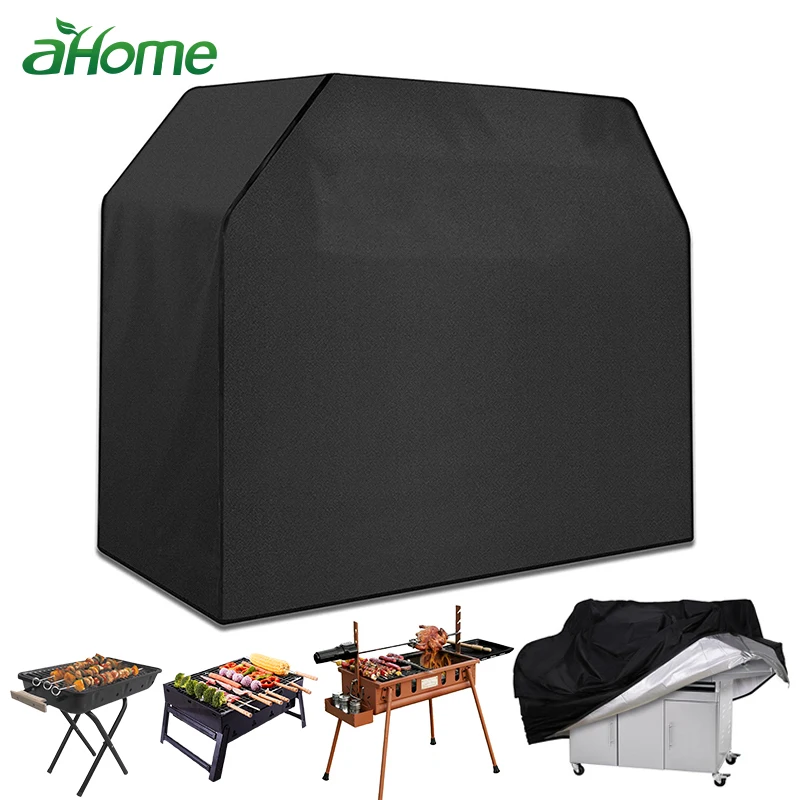 

210D Oxford Fabric BBQ Cover Grill Cover outdoor barbecue Waterproof Dust Proof Sunscreen Grill Protector BBQ Accessories