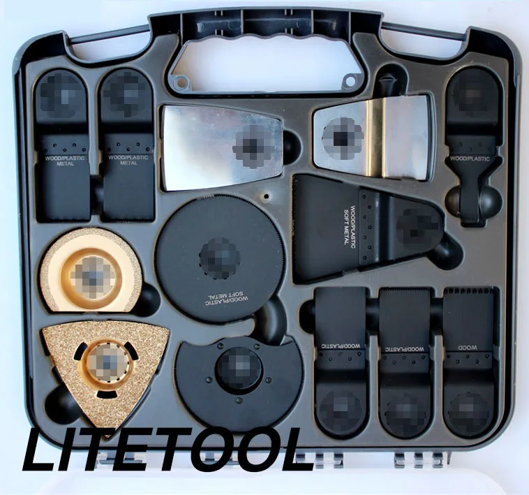 Free Shipping Universal adatpable Oscillating Multi Tool Blade Set 3 Pc